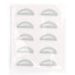 25 Pairs Eyeglass Nose Pads Self Adhesive Anti Slip Nose Pads for Glasses Sunglasses