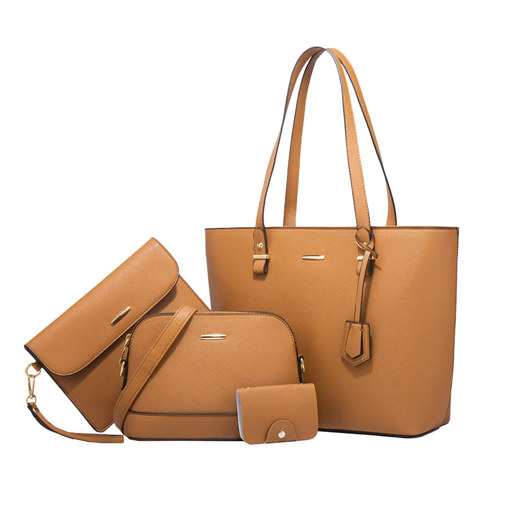 4Pcs Women Fashion Handbags Set