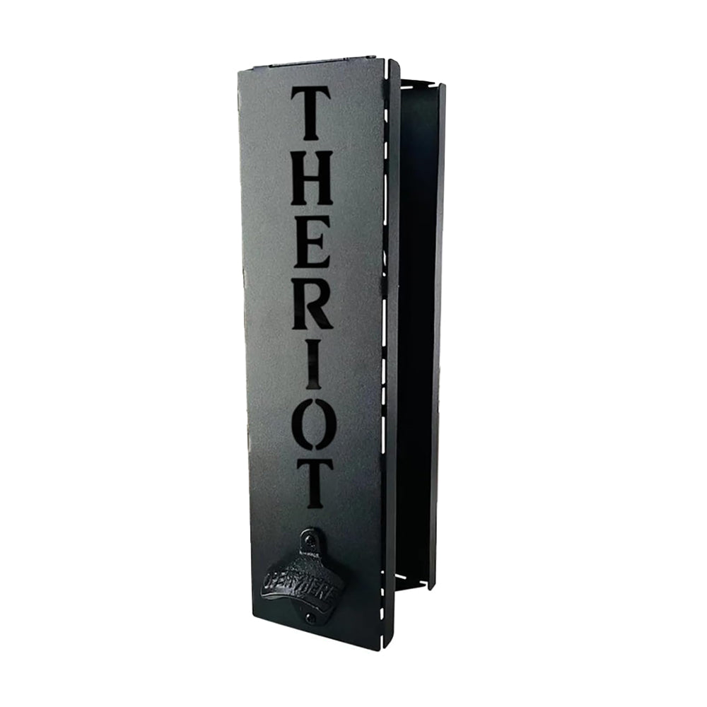 2-in-1 Wall Mounted Can Cooler Holder with Bottle Opener