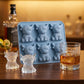 2 Pack 6 Cavity Silicone Highland Cow Ice Cube Molds