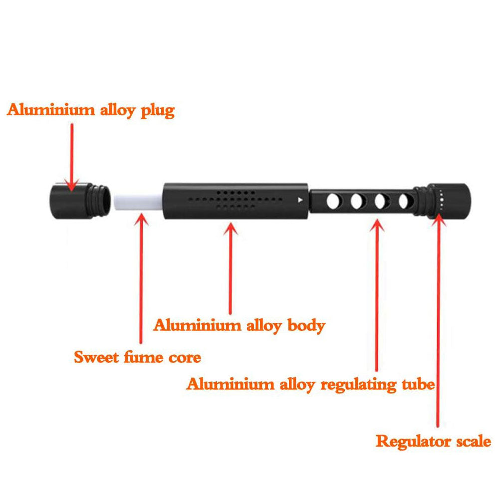 2 Car AIR Cleaner Fragrance Essential Oil Diffuser With 10 Diffuser Sticks