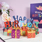 3D Pop Up Happy Birthday Card with Envelope