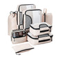 8Pcs Travel Luggage Packing Cube Compression Bags