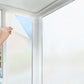 4Pcs 50cmx1m Clear Frosted Window Glass Removable Privacy Film