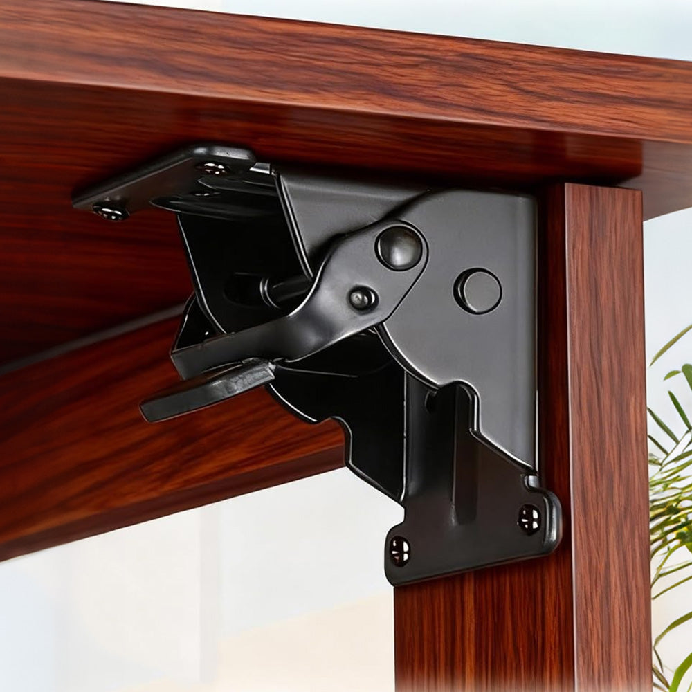 4Pcs 90 Degree Self Locking Folding Hinge for Tables Chairs and Workbenches