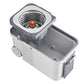 Household Spin Mop with Detachable Bucket and Hands-Free Cleaning System