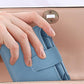 Genuine Leather Women's Wallet Short RFID Blocking Purse with Zipper