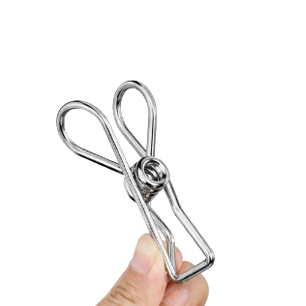 30-50 Pegs Stainless Steel Laundry Sock Underwear Clothes Dryer Rack Hanger