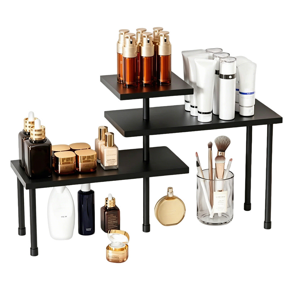 3 Tier Foldable Corner Countertop Storage Shelf