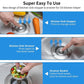 2Pcs Stainless Steel Pop Up Sink Strainer Kitchen Bathroom Waste Plug Filter Drain Stopper