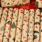 10PCS Multiple Patterns Christmas Wrapping Paper Gift Box Wrap Rolls