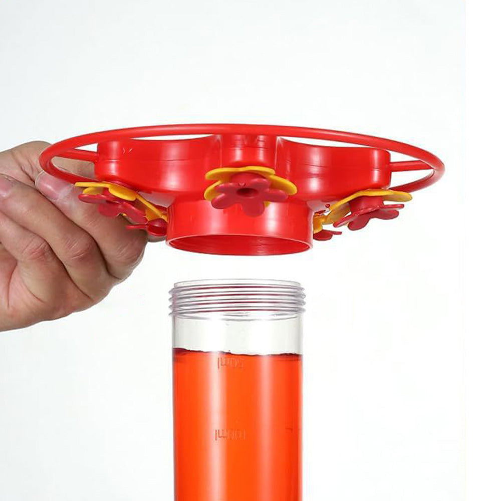 Plastic Hummingbird Feeder for Hanging Outdoors