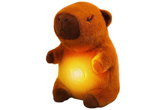 Capybara Breathing Plush Toy Adults Stress Relief Sleep Aid Stuffed Animal Anxiety Relief Plush Doll