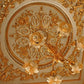 100 PCS Imitation Leaf Sheets Silver Foil Sheets for Nail Art Crafts Furniture