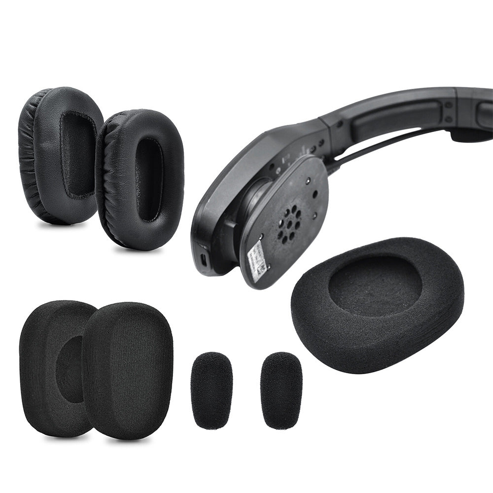 6Pcs Ear Pad and Microphone Foam Cover Set for BlueParrott B450 XT