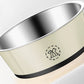 2L Stainless Steel Pet Feeding Bowl 25cm Non-Slip Dog Cat Food Water Bowl