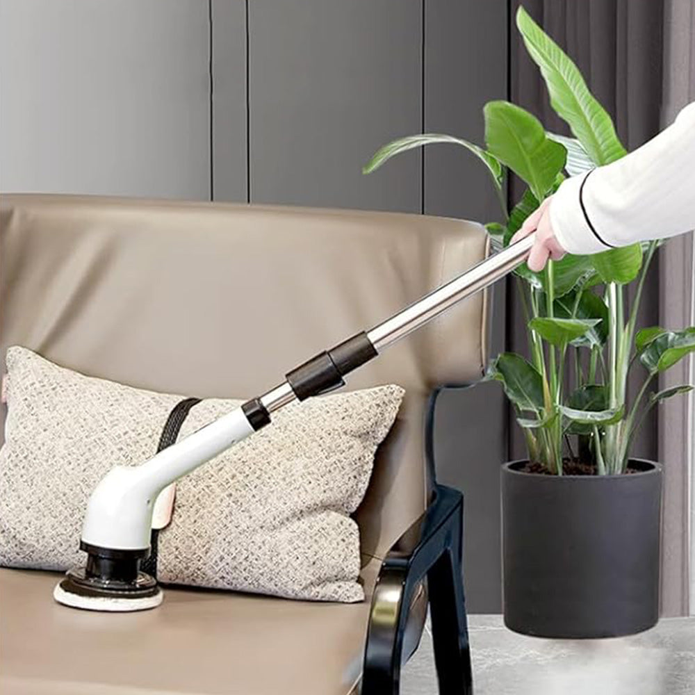 Cordless Electric Spin Scrubber with 9 Replaceable Brush Heads Rechargeable