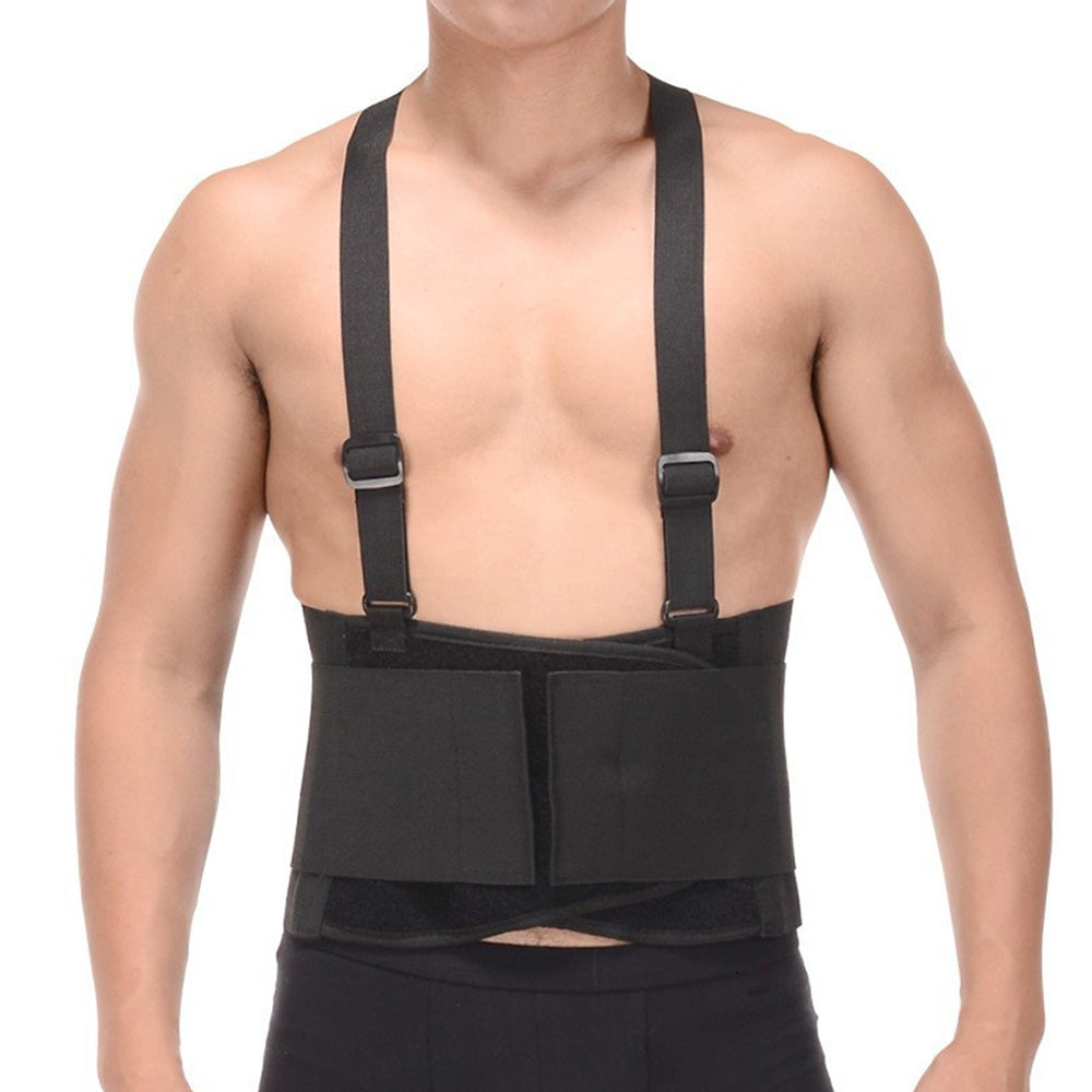 Back Brace Support 360-degree Belt Adjustable Lumbar for Heavy Lifting Work Protector