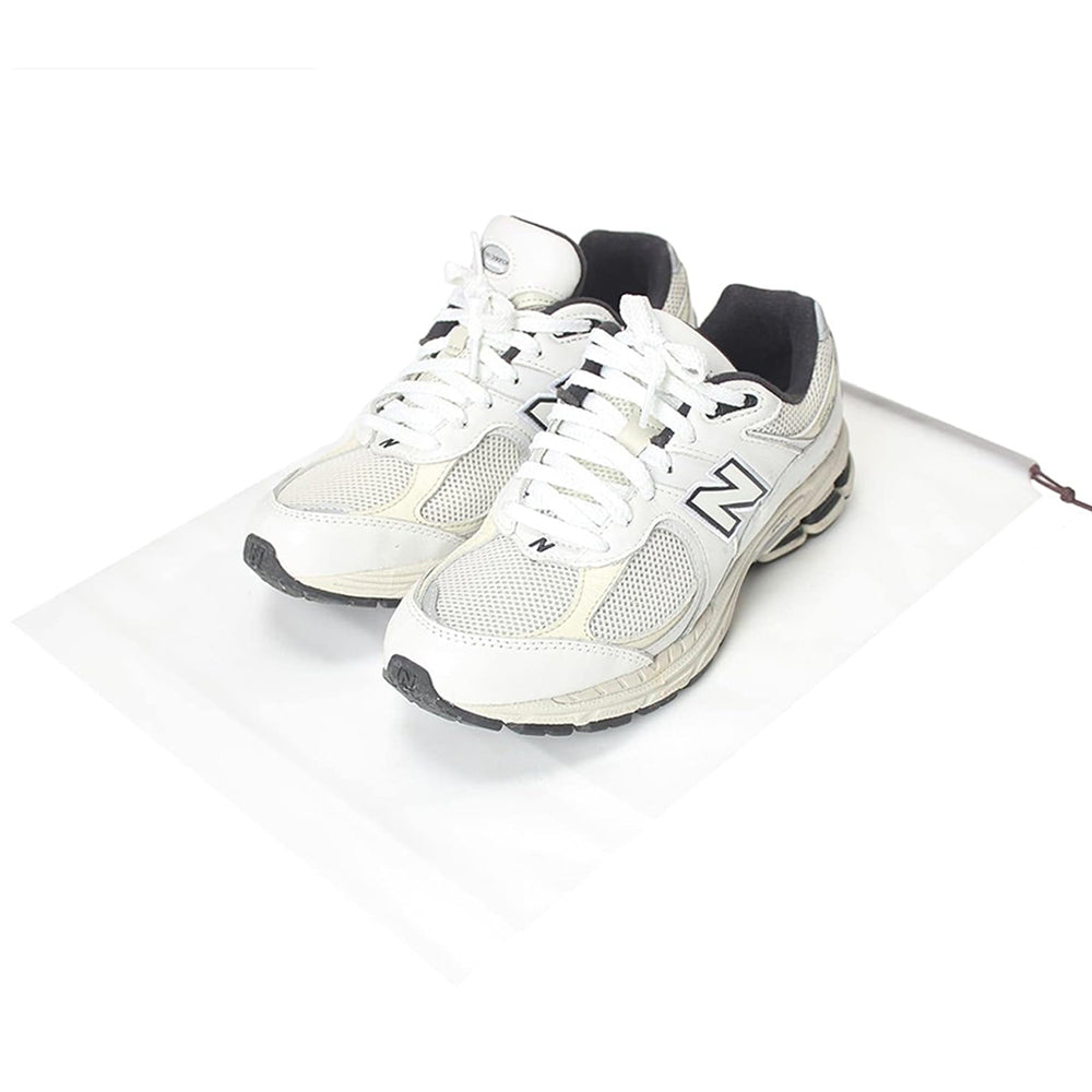 10Pcs 40x30cm Clear Drawstring Travel Shoe Storage Bags