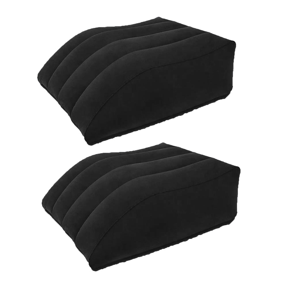 2Pcs Inflatable Leg Elevation Pillow for Swelling Wedge Pillow for Sleeping