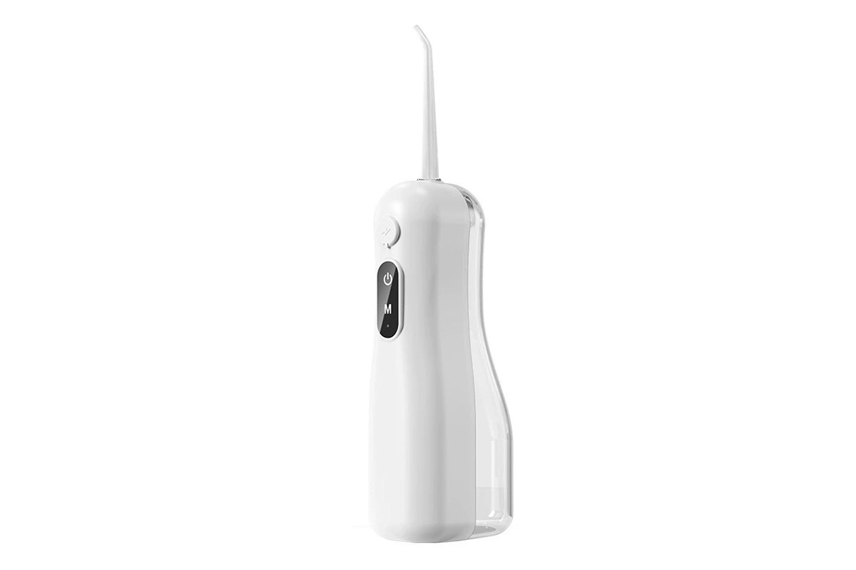 Cordless Water Dental Flosser For Teeth Electric Teeth Cleaner With 4 Replaceable Jet Tips