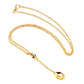 4Pcs Mini Crown Spoon Necklace
