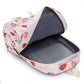 3Pcs Set Kids Backpack With Lunch Bag Pencil Bag Nylon Lightweight School Backpack