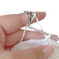 2Pcs Peacock Ring Adjustable Crochet Knitting Loop Accessories