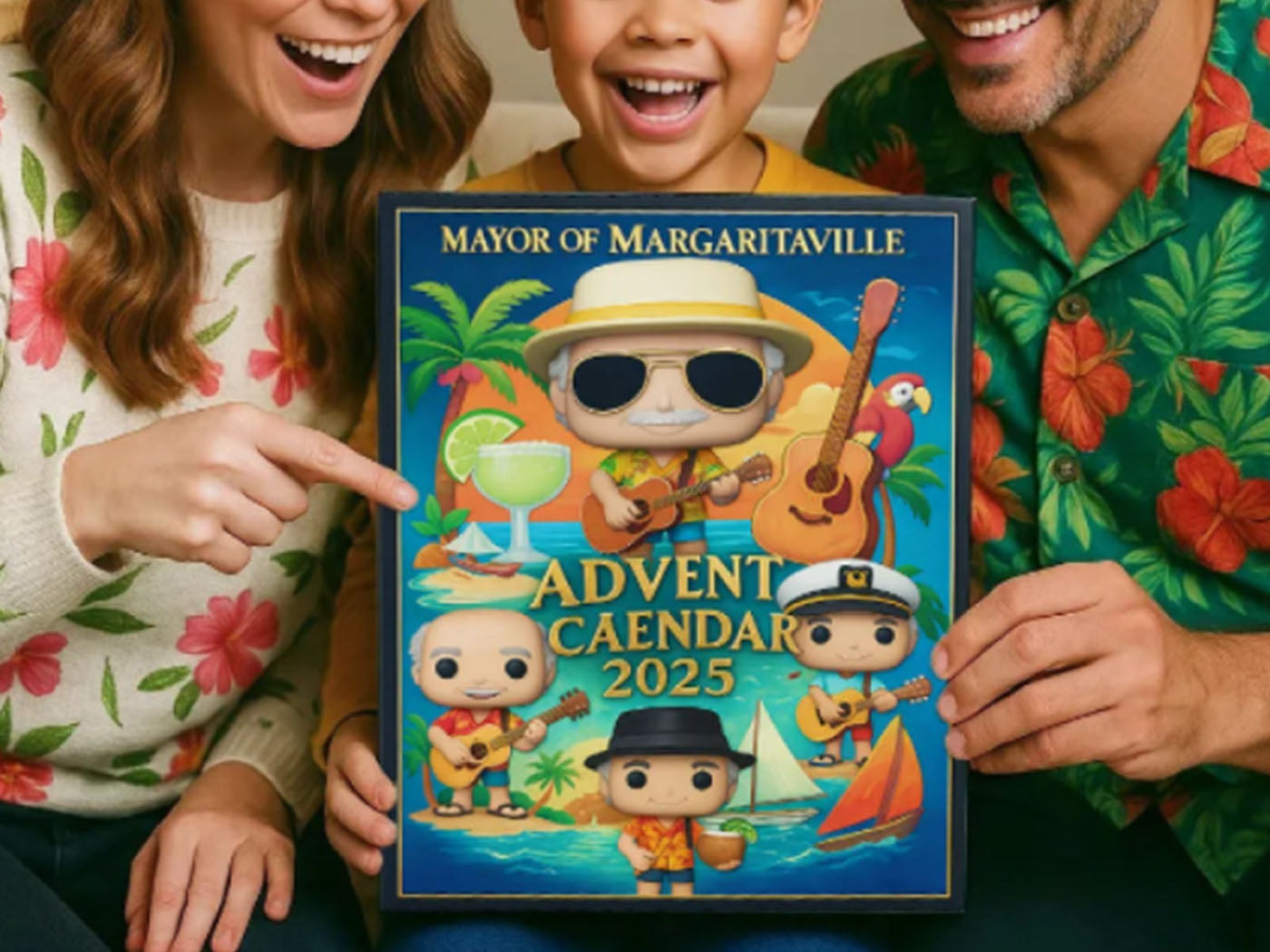 The King of Rock And Roll or Mayor of Margaritaville Inspired Advent Calendar