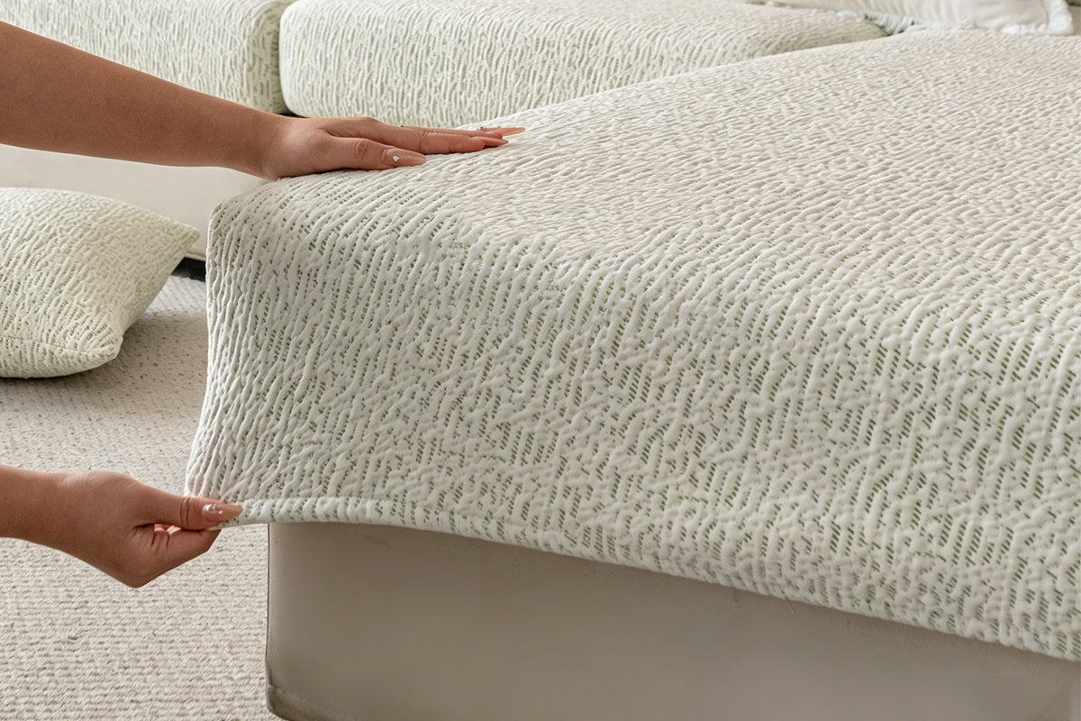 Breathable Cooling Anti-Cat Scratch Sofa Seat Cushion Cover