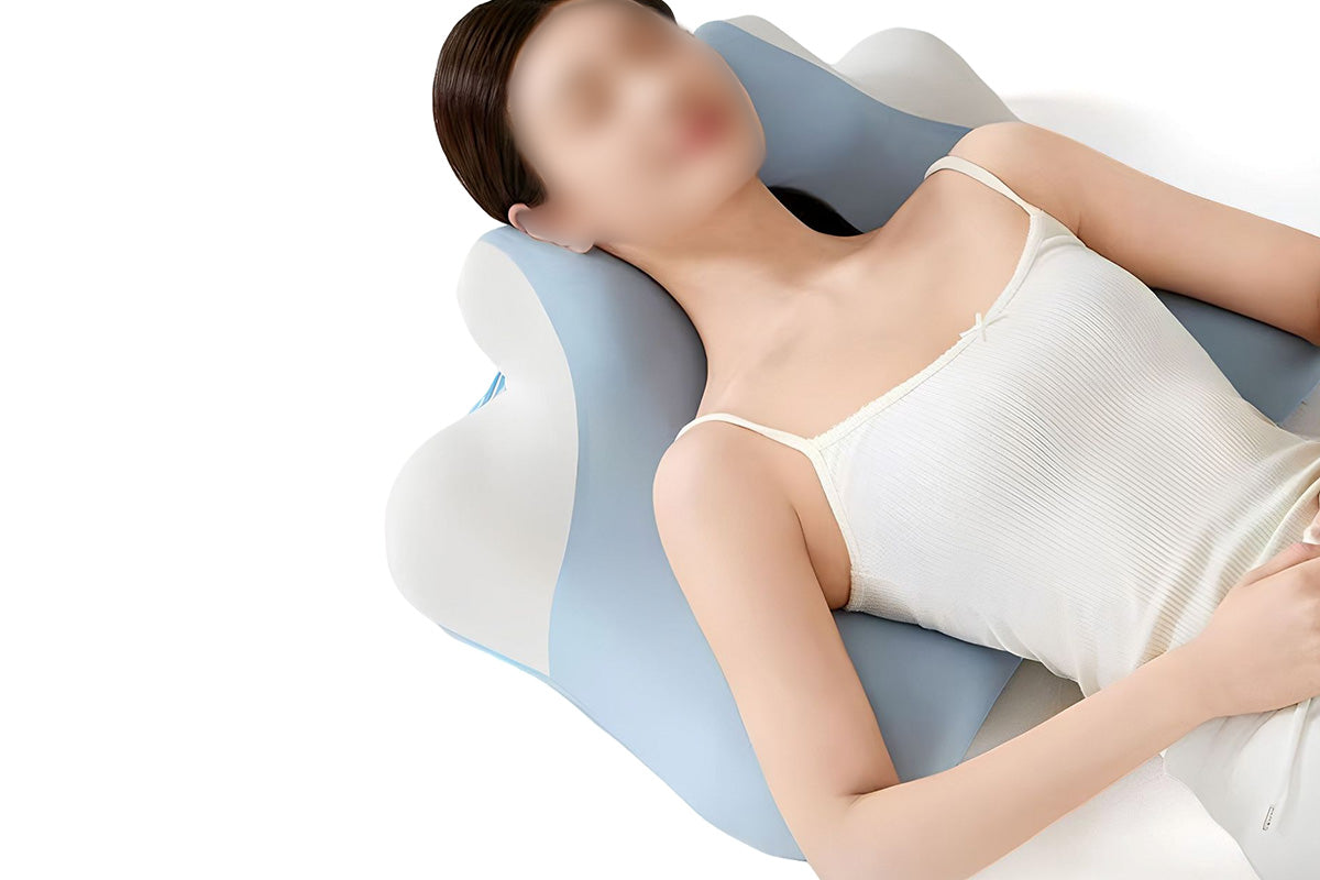 Multi-Functional Prone Sleep Pillow Ergonomic Bed Pillow for Lying Reading & Phone Use