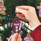 12PCS Gingerbread Man Christmas Decoration For Tree Hanging Pendant For Christmas Tree