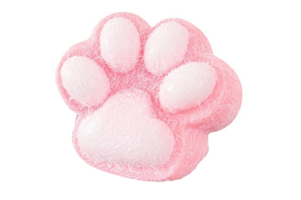 4Pcs Cat Paw Squishy Stress Relief Fidget Toys for Adults Kids