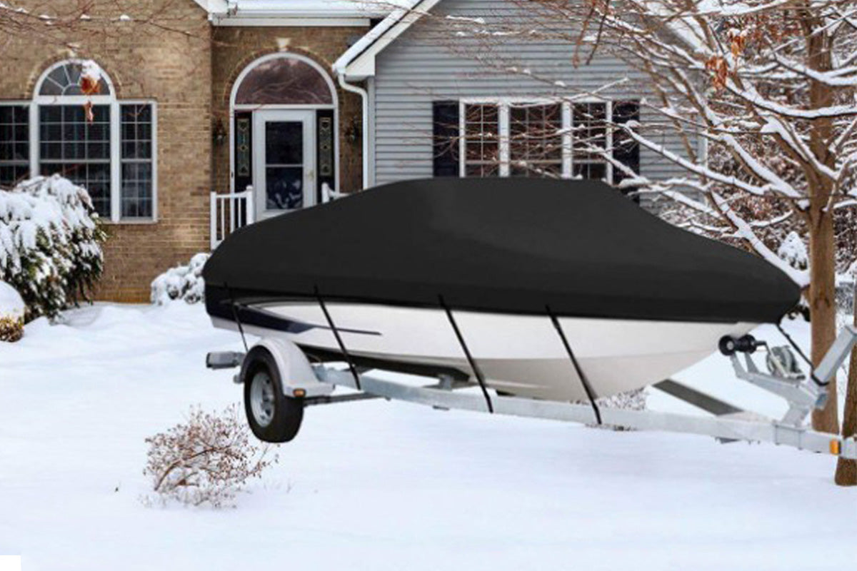 Heavy Duty Marine Grade Trailerable Open Boat Cover Waterproof