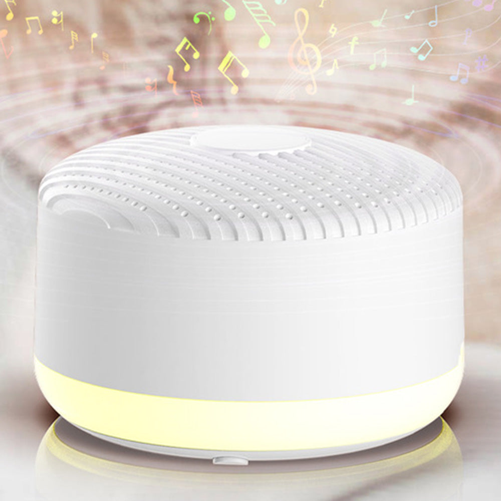Portable White Noise Machine with Soothing Sounds and Night Light for Sleep and Travel