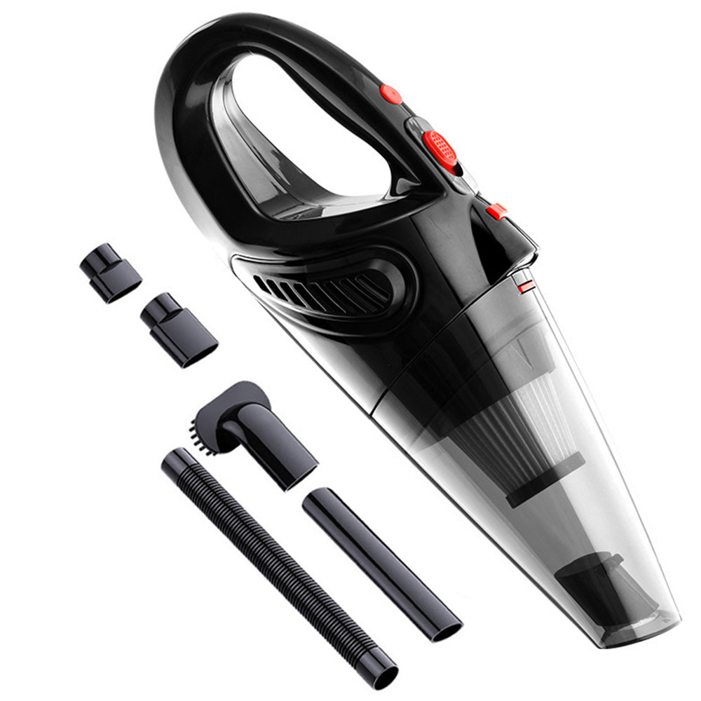 Portable Powerful Car Vacuum Wired Cleaner with LED Light