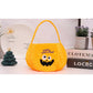 5 PCS Plush Cartoon Pumpkin Bags for Halloween Candy Toys and Gifts