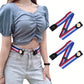 2Pcs No Buckle Elastic Belt Buckle-Free Invisible Stretch Belt