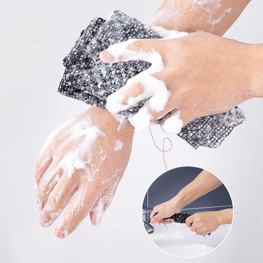 Exfoliating Shower Towel Scrub Washcloth Bath Towel for Women and Men