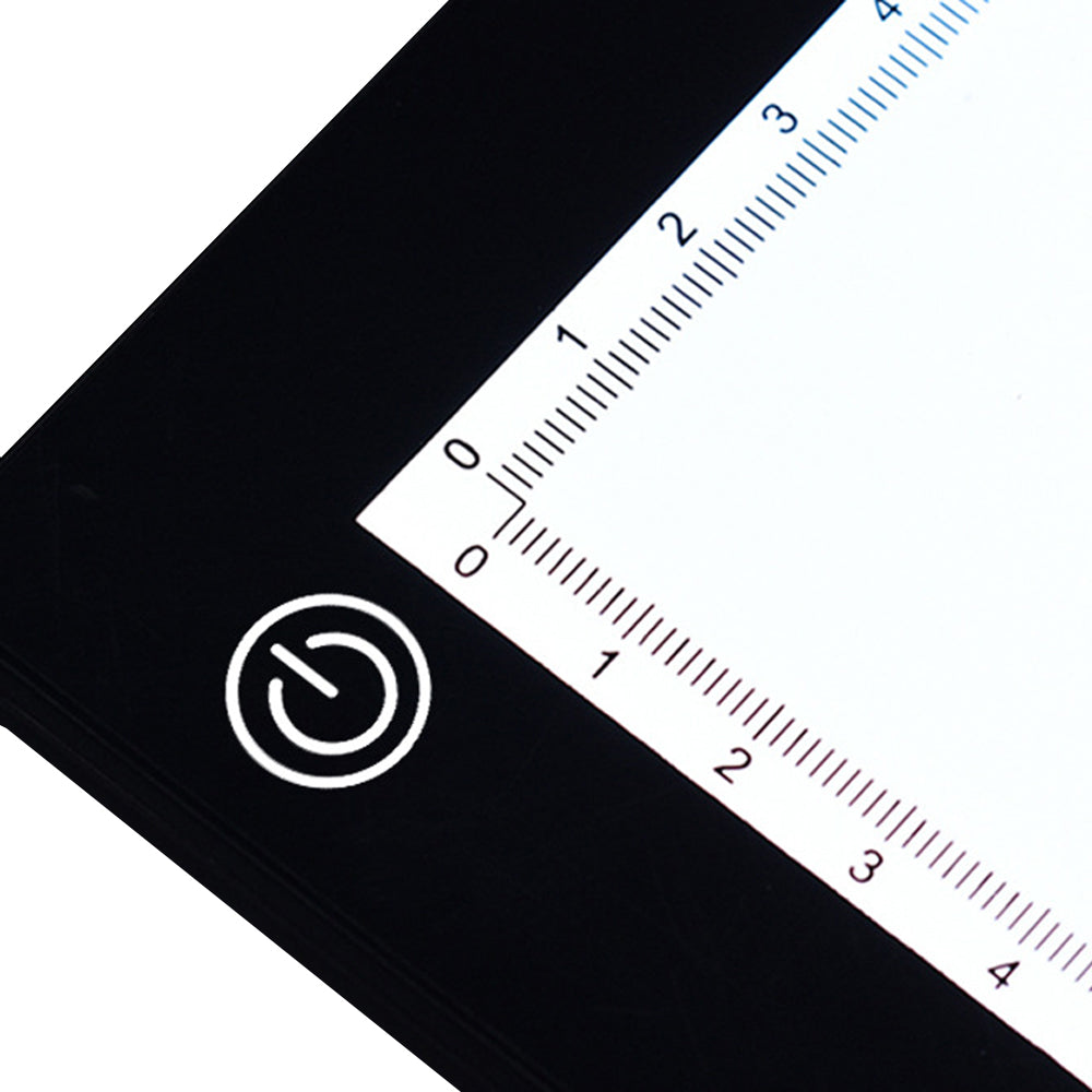 A3 Ultra Thin Portable LED Copy Board Light Tracing Box with Scale