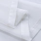 White Outdoor Sheer Curtains for Patio Water-Resistant
