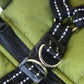Dog Winter Jacket Padded Pet Clothes with Zipper Warm Vest Coat Comfortable Pet Vest-Green
