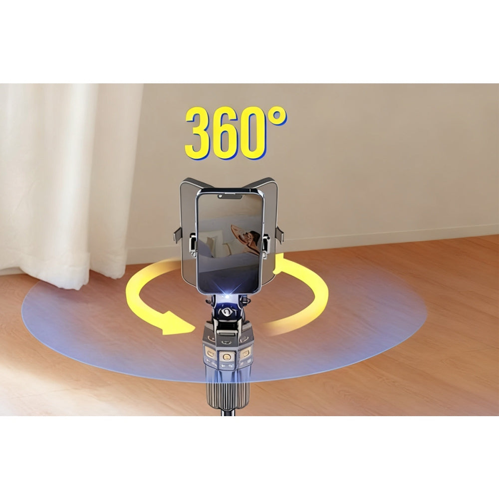 Auto Face Tracking Selfie Stick Tripod for iPhone for Content Creators