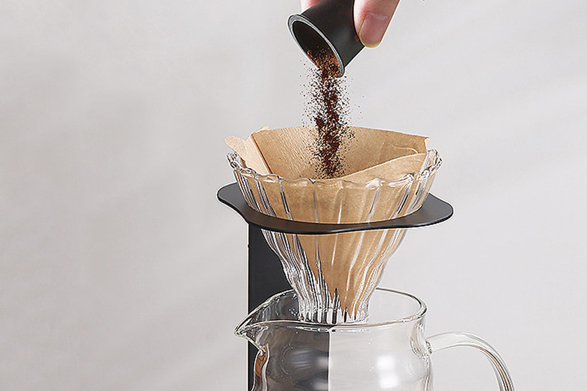 Hand Pour Over Coffee Dripper Stand Metal Coffee Filter Holder Coffee Funnel Support Rack