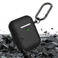 Silicone Case Cover Compatible with AirPods 2nd and 1st Generation with Cleaner kit  and Keychain