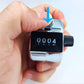 2Pcs 4-Digit Number Clicker Golf Hand Tally Counter