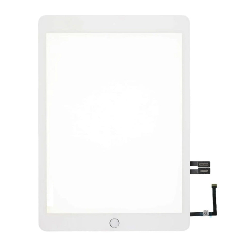 Replacement Glass Screen Compatible with iPad 5th to 9th Gen with Repair Tools-White
