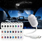 2 in 1 Galaxy Projector Starry Sky Night Light USB Projection Films Lamp
