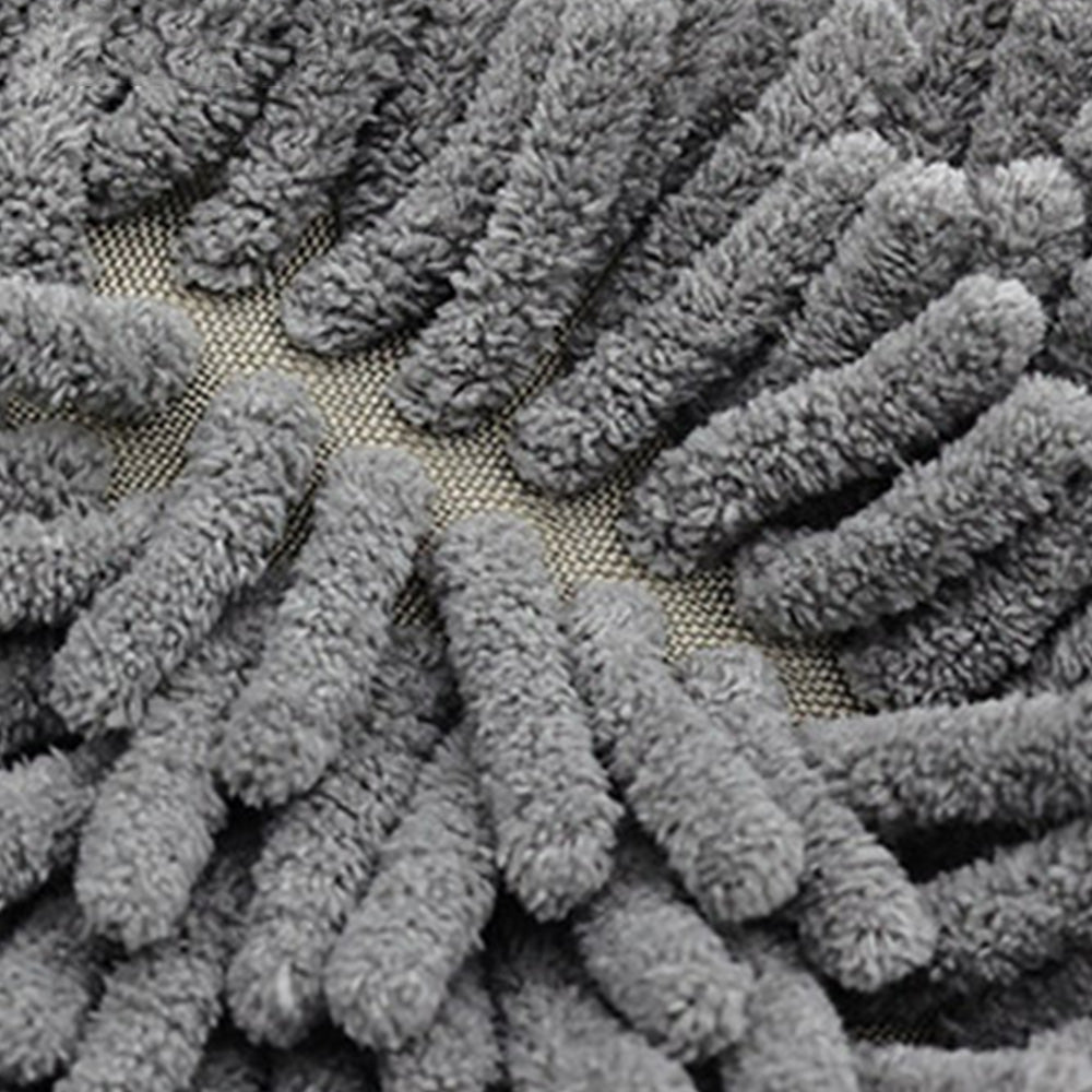 Extra Soft Absorbent Bathroom Rug Machine Washable Bath Mat for Bathroom Floor-Grey