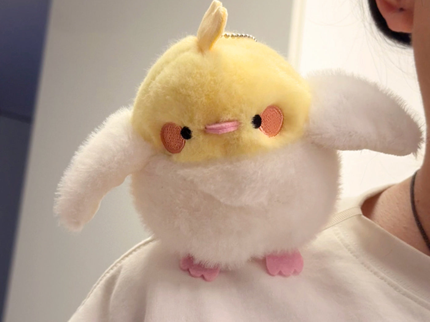 Stuffed Bird Plush Toy Shoulder Riding Magnet Toy Costume Accessories